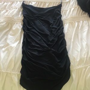 Strapless bebe dress